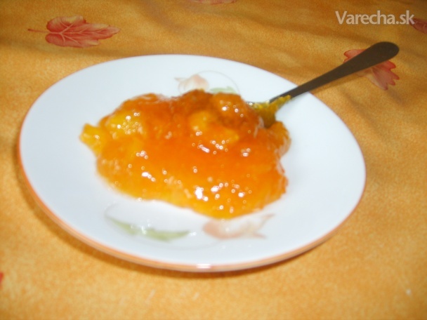 Pomarančová marmeláda s mrkvou (fotorecept)