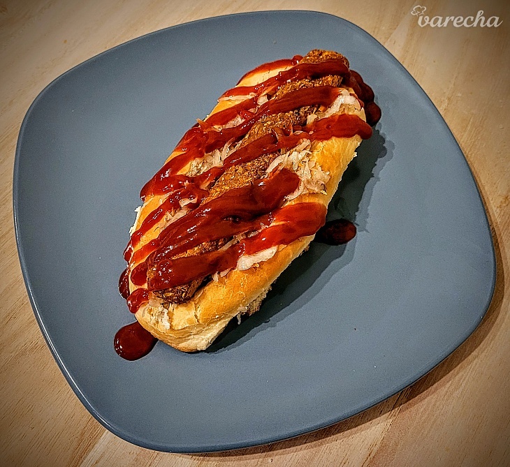 Vegánsky hot-dog