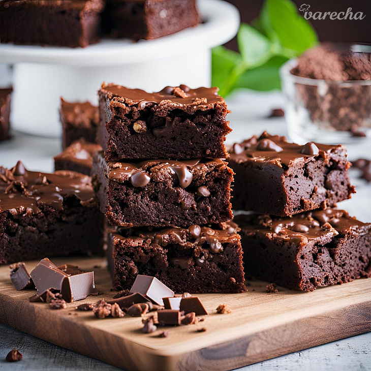 Čokoládové quinoa brownies