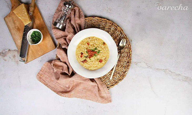 Rizoto à la Carbonara