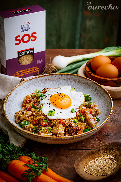 Pražená quinoa