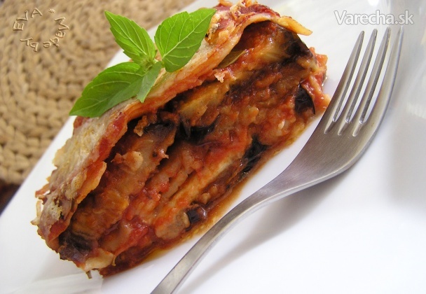 Baklažánové lasagne (fotorecept)