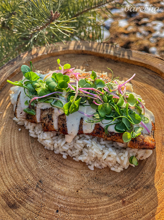 Kurací steak s parmezánovou omáčkou 