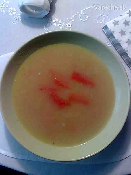 Hrachová polievka s badyánom (fotorecept)