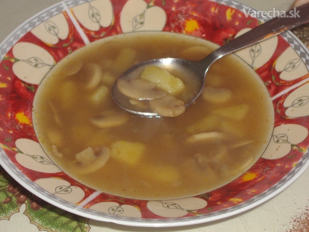 Šampiňónová polievka