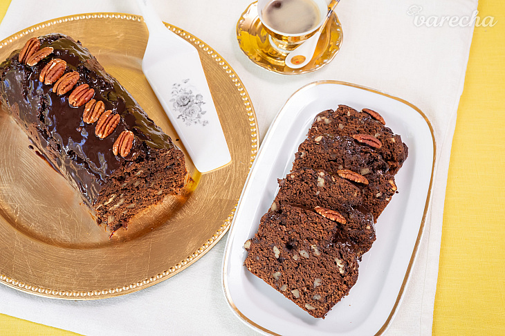 Čokoládovo-pekanový chlebíček (videorecept)