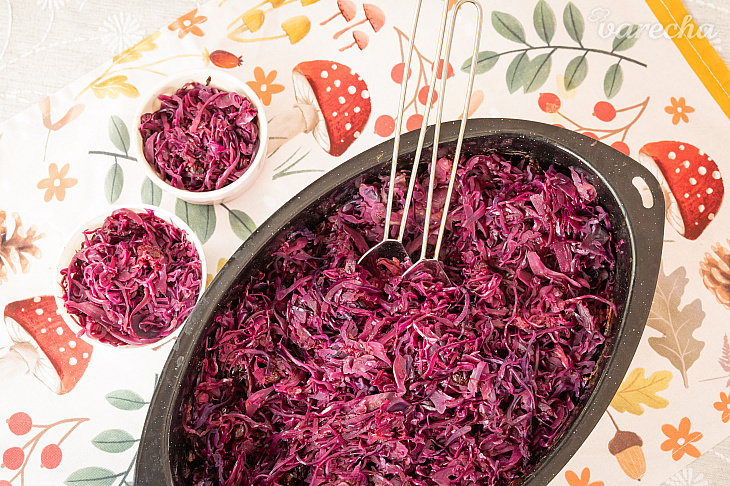 Dusená červená kapusta z rúry (videorecept)