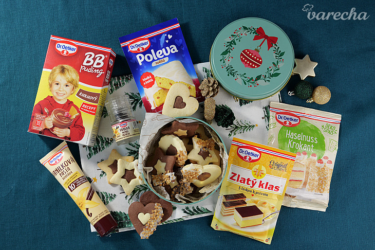 Dvojfarebné pudingové keksíky (videorecept)