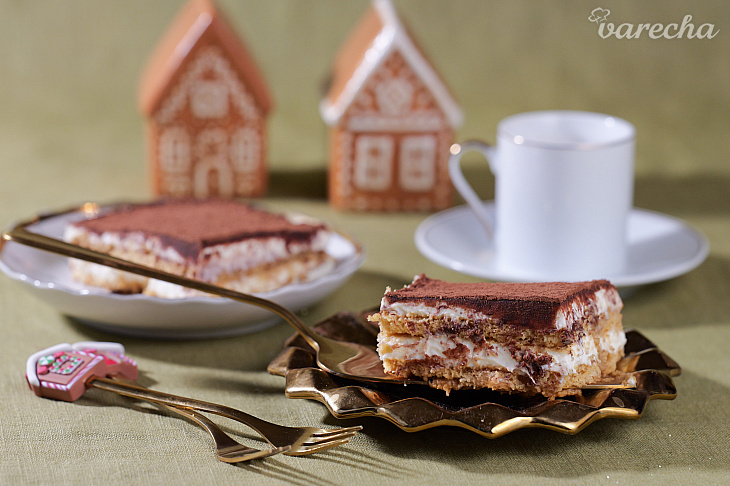 Medové tiramisu rezy, rýchly a pôsobivý...