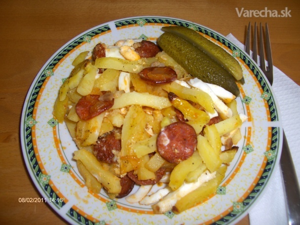 Francúzske zemiaky (fotorecept)