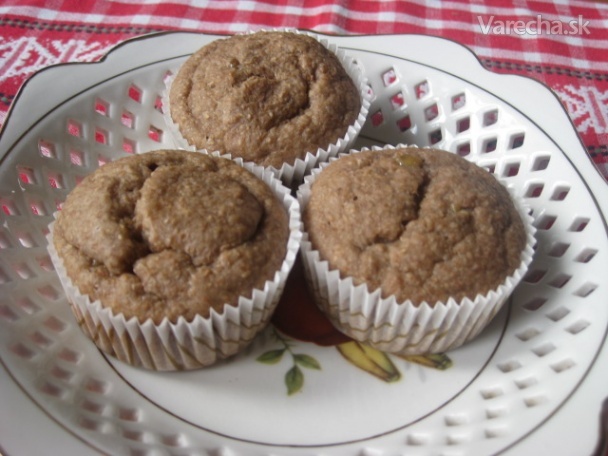 Zdravé celozrnné muffiny (fotorecept)