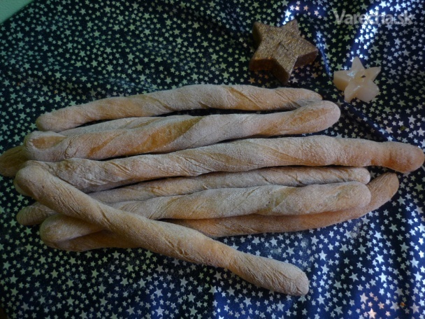 Silvestrovské chlebové tyčinky
