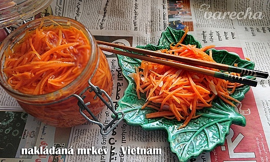 Vietnamská nakládaná mrkev
