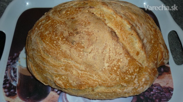 Nemiesený domáci chlieb (fotorecept)