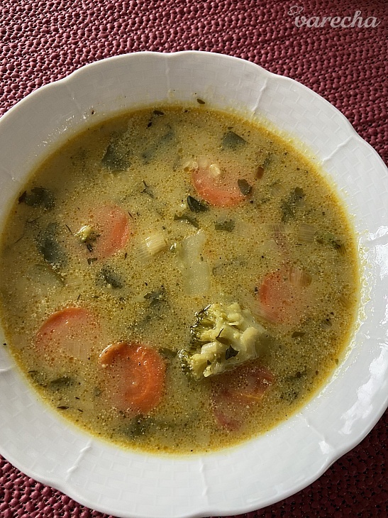 Zelená letná polievka 