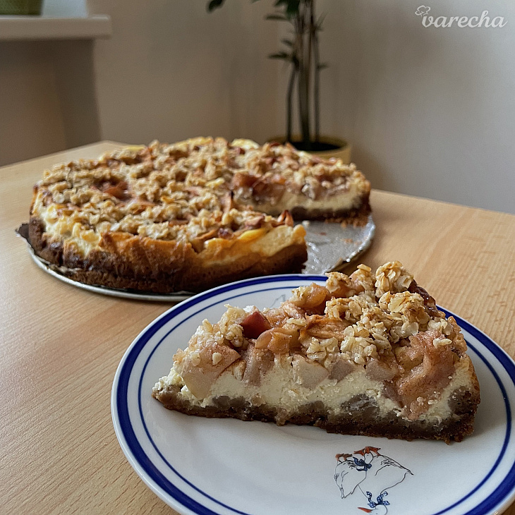 Jablkový cheesecake