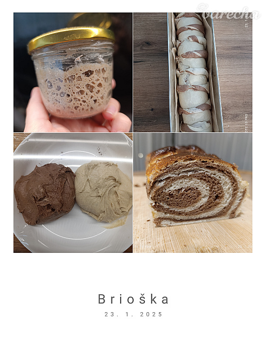 Kvásková brioška (fotorecept)