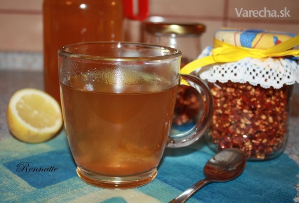 Recept - Domáci šípkový čaj 