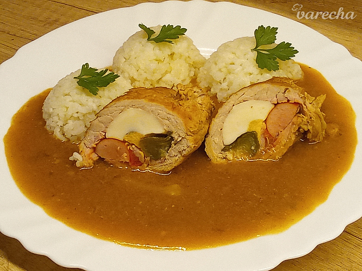 Španielsky vtáčik z bravčového mäsa