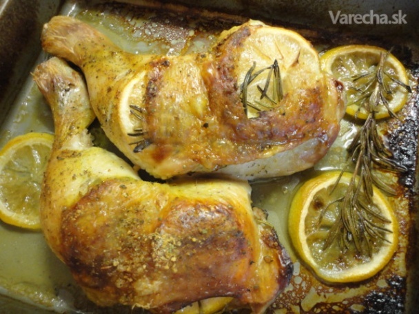 Španielske šafránové kura s citrónom (fotorecept)