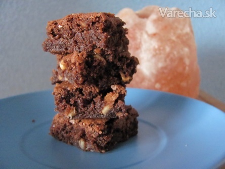 Čokoládovo-orieškové brownies  (fotorecept)