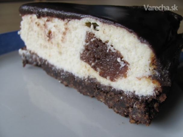 Cheesecake s kúskami brownies (fotorecept) 