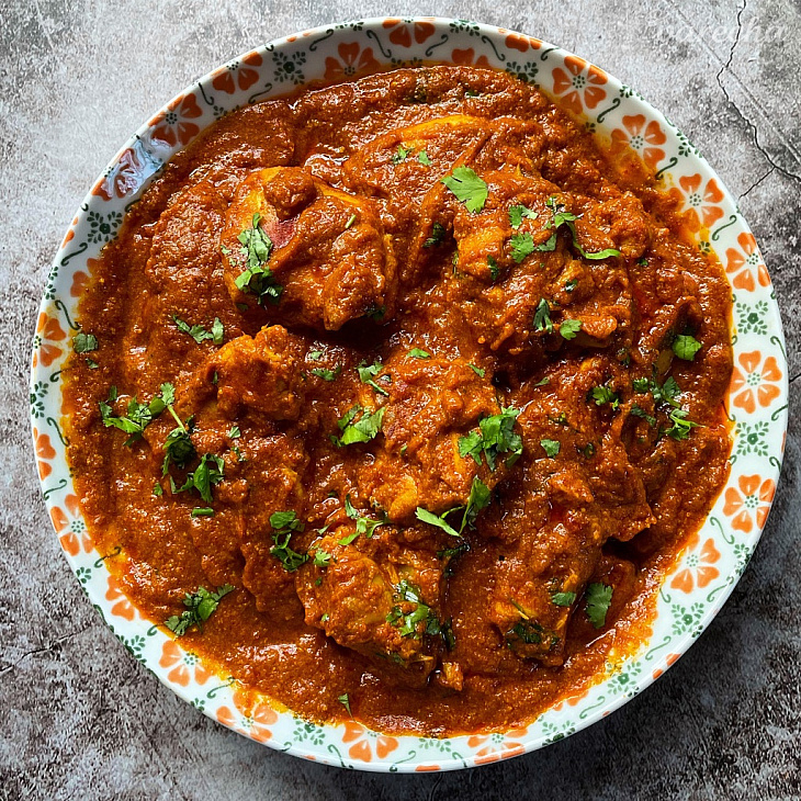 Chicken murgh lahori - pakistanské kuracie karí 