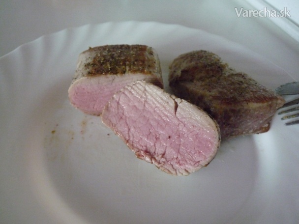 Steak z bravčovej sviečkovice (fotorecept)