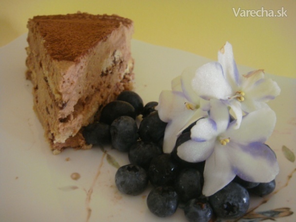 Kakaovo - čokoládová torta z chladničky (fotorecept)