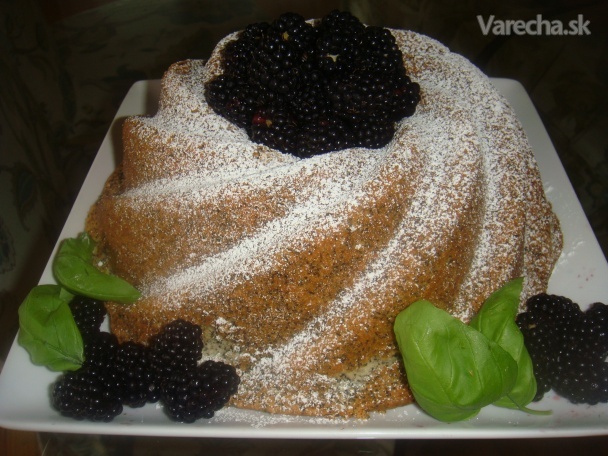 Maková bábovka - Poppy seed cake (fotorecept)