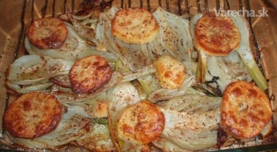 Pečený fenikel so zemiakmi