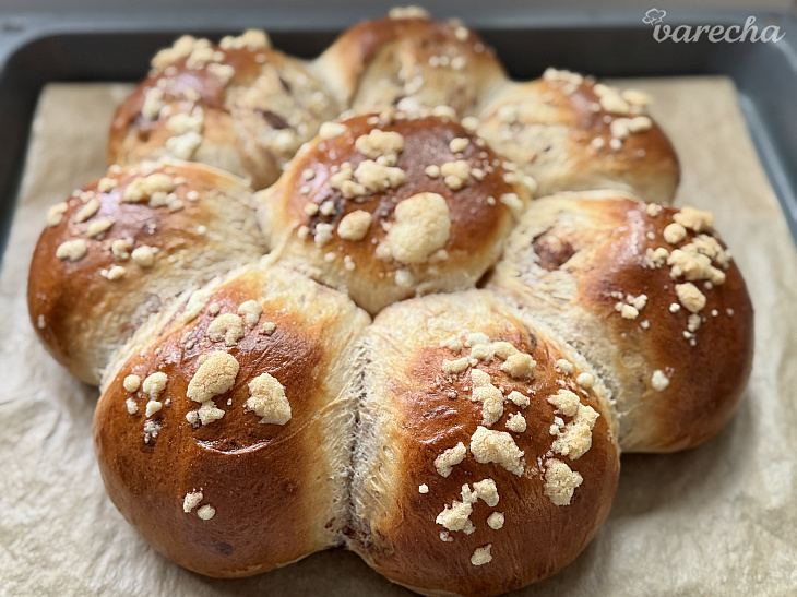 Trojkráľový koláč s čokoládou (fotorecept)