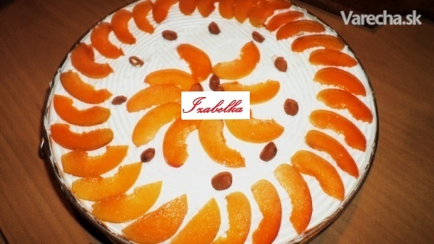 Marhuľovo-tvarohová nepečená torta (fotorecept)