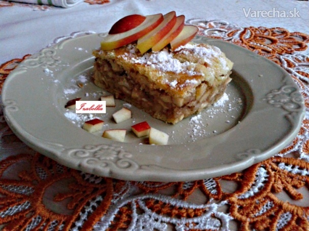 Starodávny koláč podľa @ monty 469 s jablkovou plnkou (fotorecept)