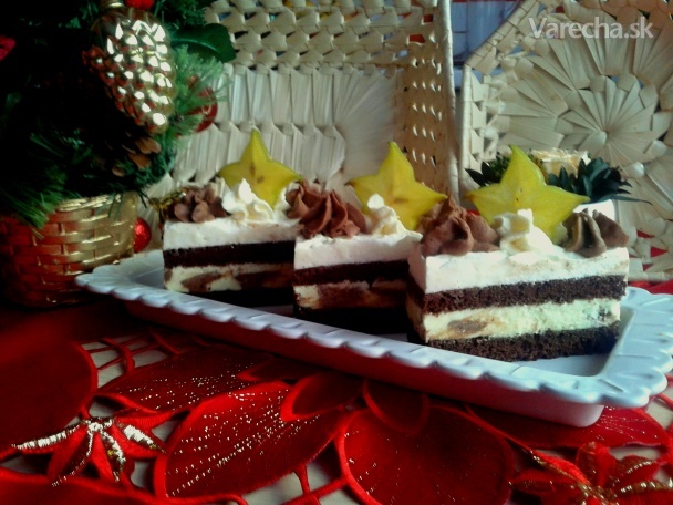 Vianočné čokoládové rezy (fotorecept)