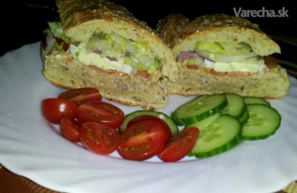 Recept - Tuniakový sendvič