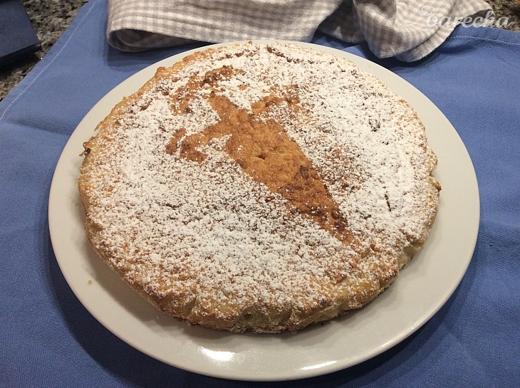 Mandľový koláč z Galície Tarta de Santiago (fotorecept)