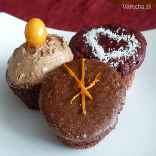 Cviklovo- čokoládové muffiny 