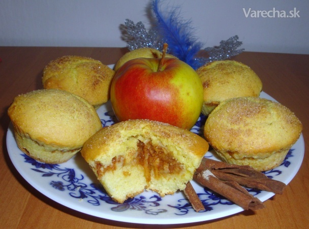 Jablkovo-škoricové muffinky