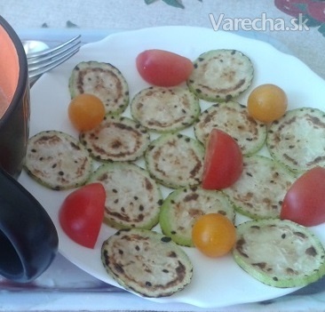 Pečené kolieska z kalabasy - indickej uhorky (fotorecept)