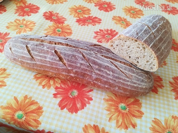 Kváskový pivný chlieb (fotorecept)