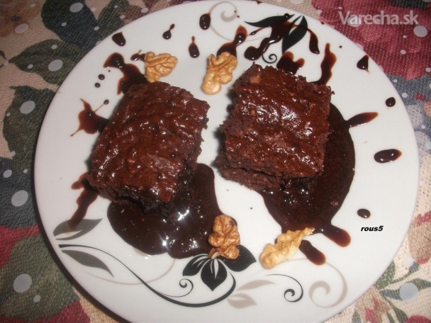 Čokoládové fitness brownies (fotorecept)