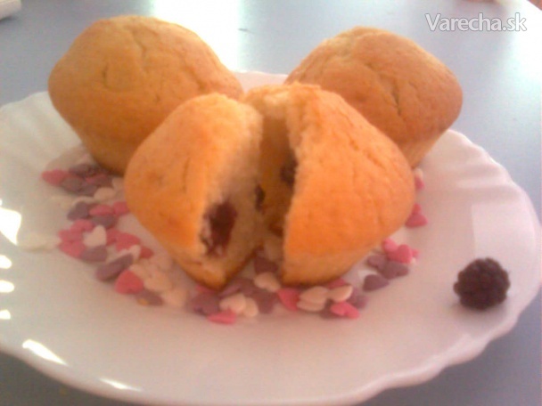 Vanilkové muffinky z pravej vanilky