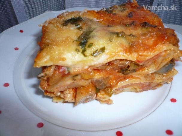 Zeleninové lasagne (fotorecept)