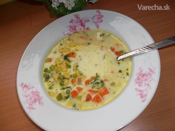 Mliečno-zeleninová polievka