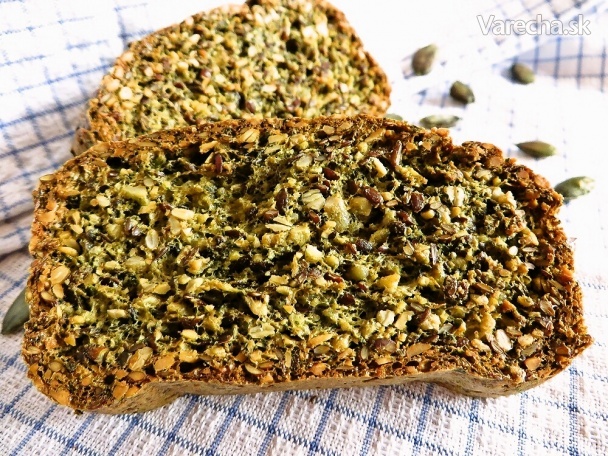 Semienkový chlieb bez múky (fotopostup)
