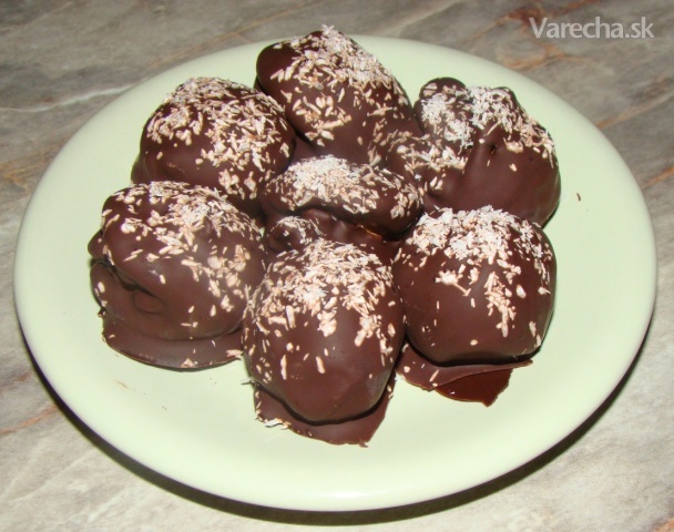 Plnené figy v čokoládovo-kokosovom kabátiku