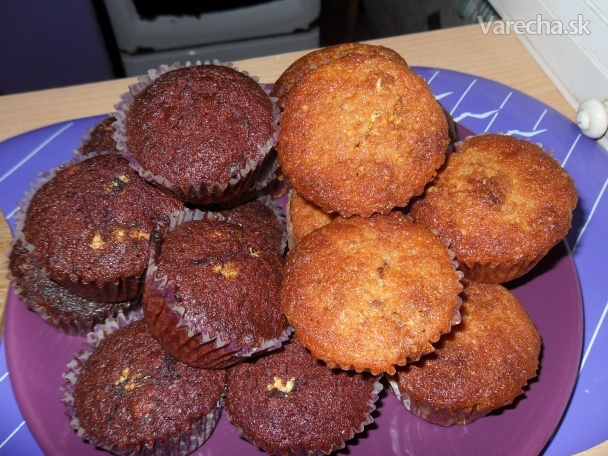 Čokovišňové a citrusové muffiny (fotorecept)