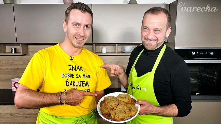Cookies podľa Števa Martinoviča a Jozefa Grondžáka (videorecept)
