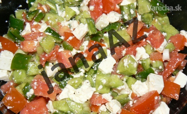 Rýchly zeleninový šalát (fotorecept)